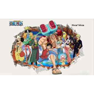 Dán tường One Piece