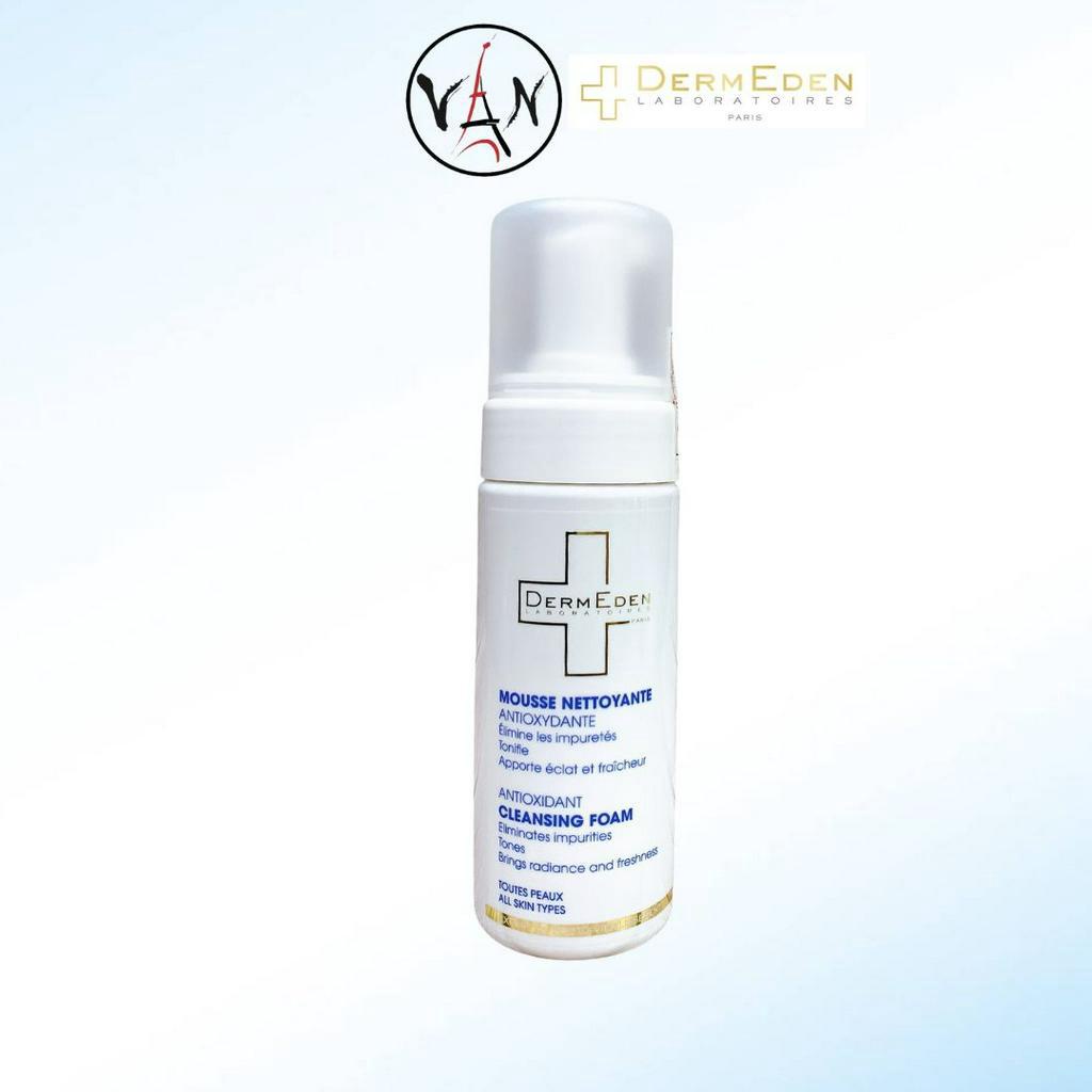 Sữa rửa mặt dermeden chống lão hoá da dạng tao bọt antioxidant cleansing foam 150ml