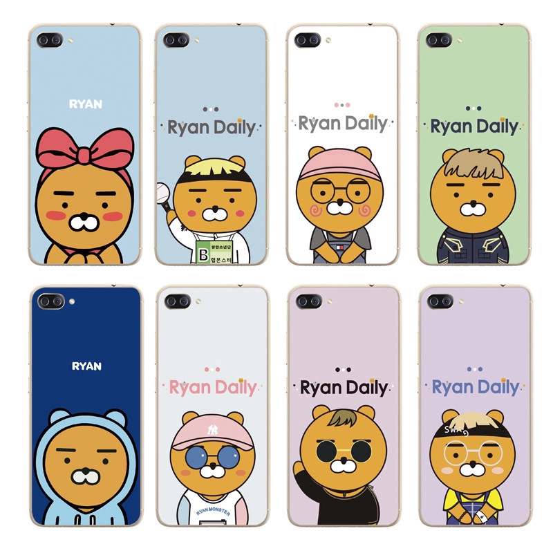 Ốp Lưng TPU Mềm In Hình Gấu Nâu Dùng Cho ASUS Zenfone 4 MAX Pro ZC554KL/ZC551KL/ZC520KL