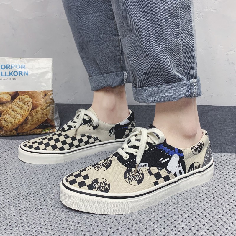 Giày Lười Vansban Cổ Điển Size 35-44 Cho Nam Và Nữ