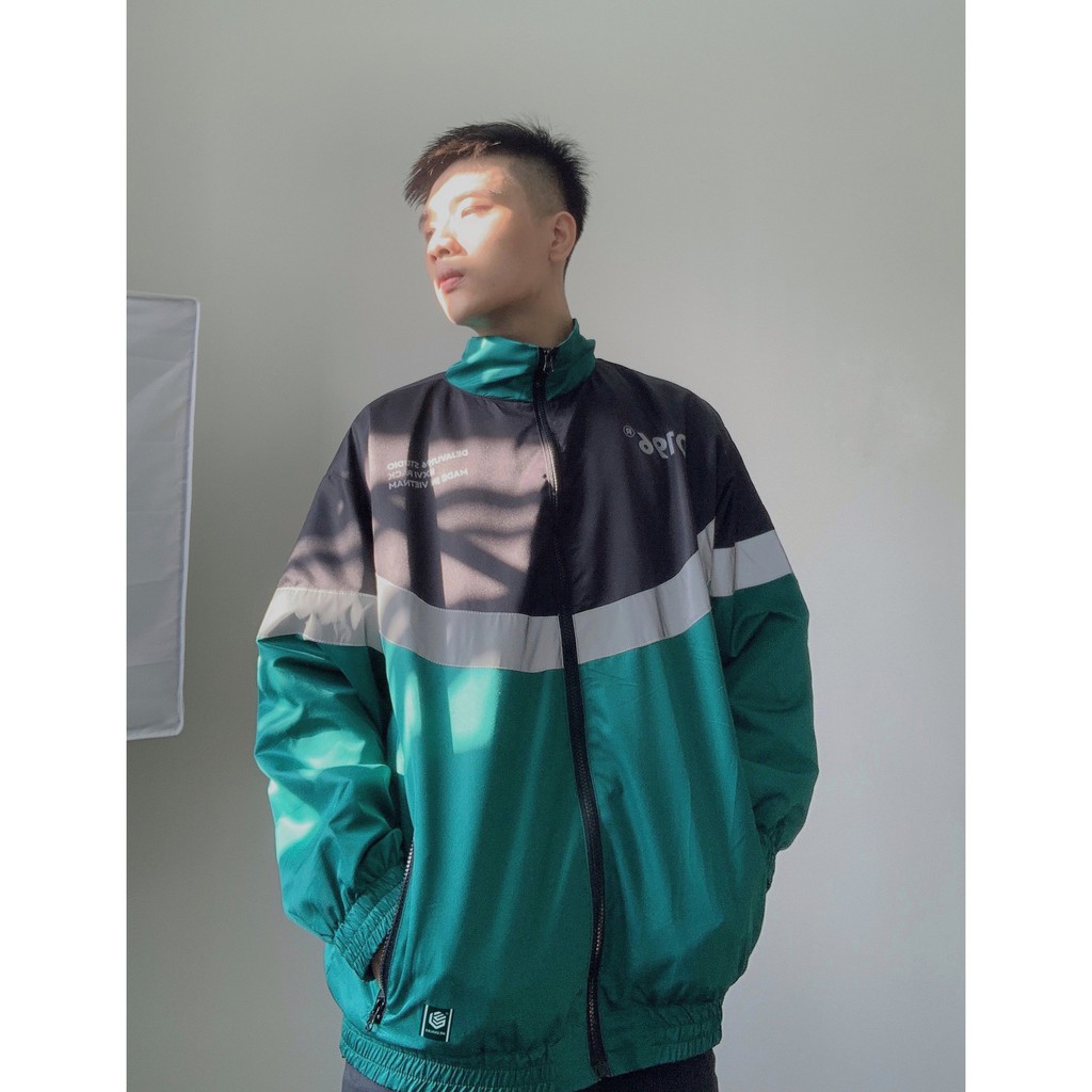 Jacket ( áo khoác dù ) / Re / - Dark green