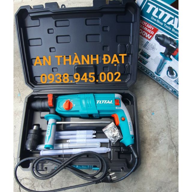 800W MÁY KHOAN GÀI BT 3 CHỨC NĂNG CHUYÊN DÙNG TOTAL  (((KÈM ĐẦU CHUYỂN ))) MODEL: TH308268-2