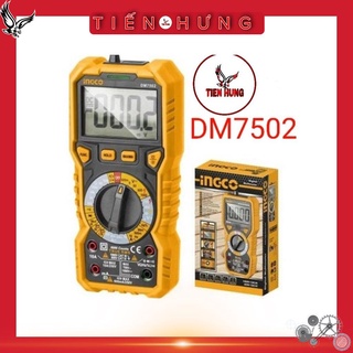 Đồng hồ vạn năng kỹ thuật số Ingco DM7502