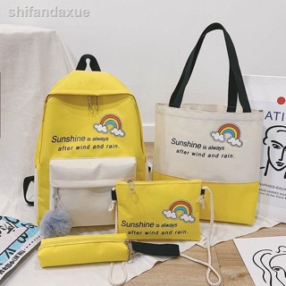 Balo Set 4 Món Thời Trang - Cầu Vòng
