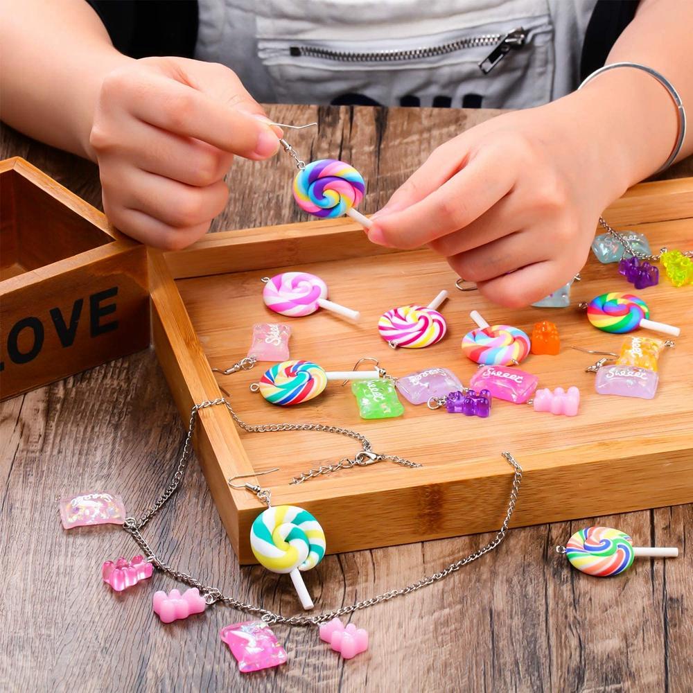 PATRICIA Slime Phụ Kiện Hoạt Hình Làm Móc Khóa / Kẹo / Sổ Tay Bằng Nhựa resin
