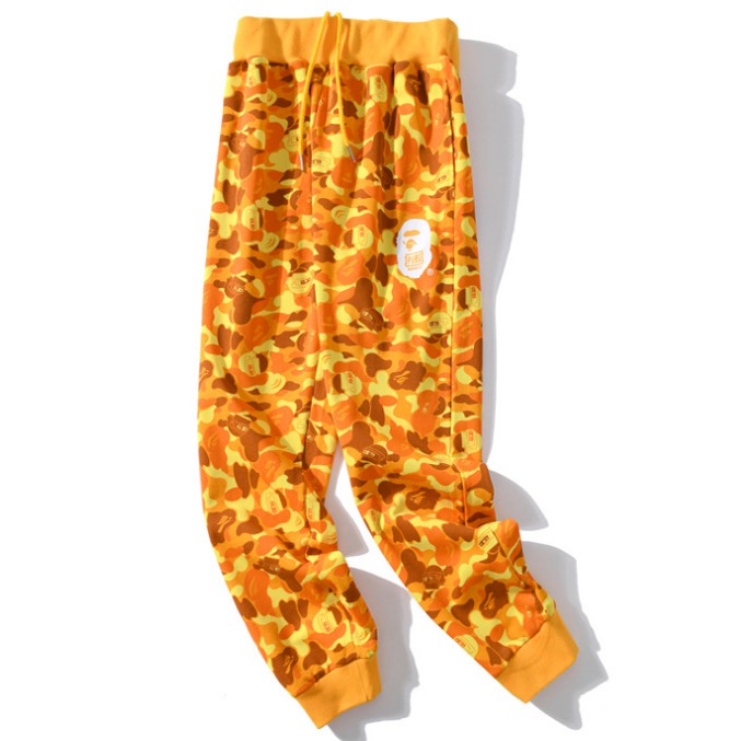 20ss BAPE X PUBG Áo Khoác Hoodie Có Khóa Kéo Họa Tiết Đầu Khỉ Màu Vàng Sa Mạc Cho Nam Và Nữ