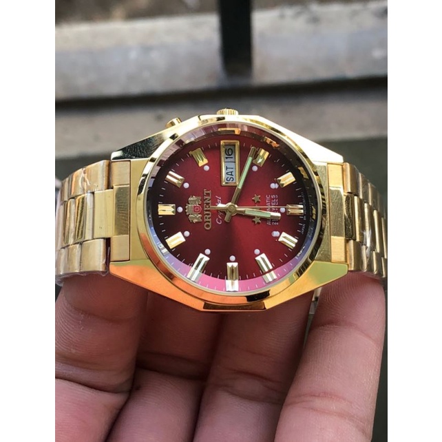 Đồng hồ nam orient 3 sao mặt lửa + Thẻ Bảo hành | BigBuy360 - bigbuy360.vn