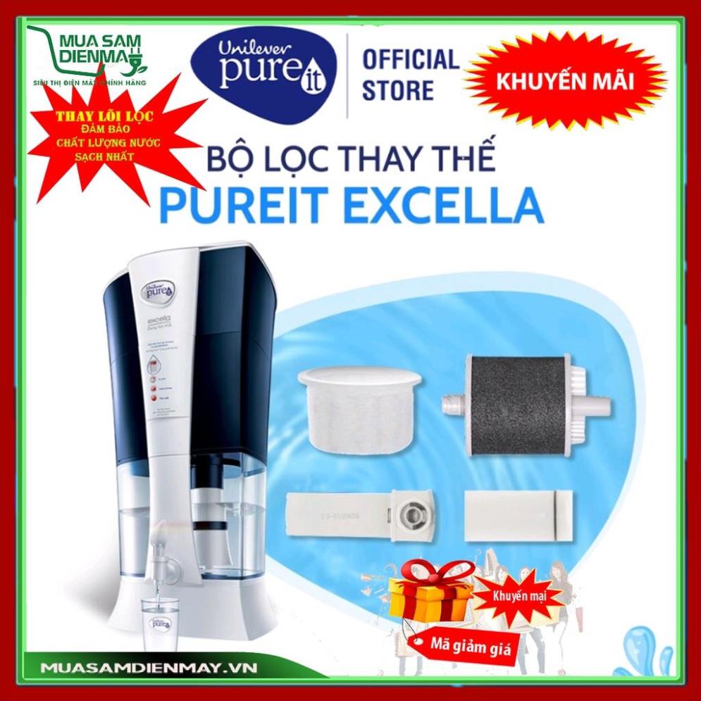 Bộ lọc thay thế Unilever Pureit Excella 9L - Hàng chính hãng