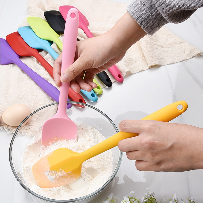 Vét trộn bột silicone, phới silicone dạng thìa ( 27,5)