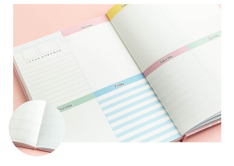 Sổ Kế Hoạch Nhật Ngày Tuần Tháng Sweet Girl GL20-091