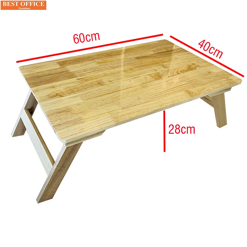 Bàn gấp mini đa năng gỗ tự nhiên 40x60x28 cm - bàn xếp nhỏ gọn siêu bền cho sinh viên, bé học bài