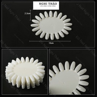 Móng mẫu tập vẽ vỉ tròn