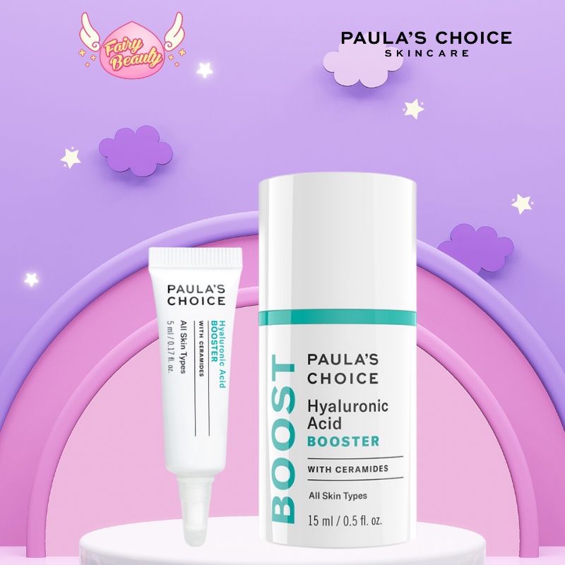 [PAULA'S CHOICE] Tinh Chất Tăng Cường Phục Hồi Cấp Ẩm Sâu Và Căng Bóng Cho Làn Da Hyaluronic Acid Booster 15ml (Mã 7860)