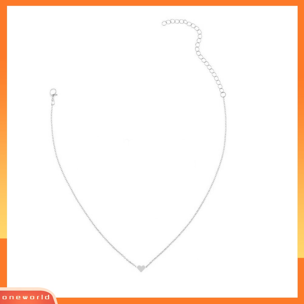 Vòng cổ mặt hình trái tim thời trang cho nữ