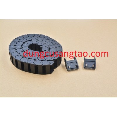 Xích nhựa CNC - Máng xích đi dây điện