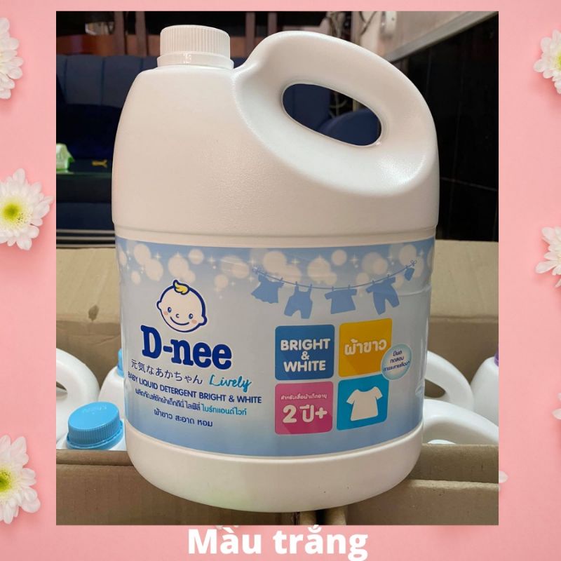 Nước giặt Dnee 3000ml - Giặt xả quần áo cho trẻ sơ sinh