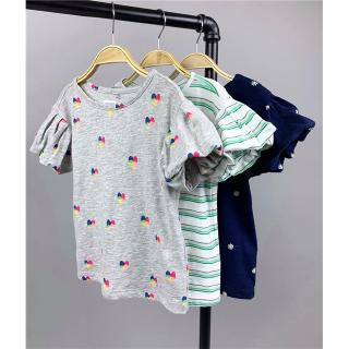 Áo thun tay phồng Gymboree - Xám