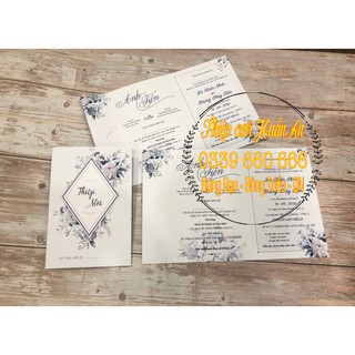 Thiệp cưới có phong bì