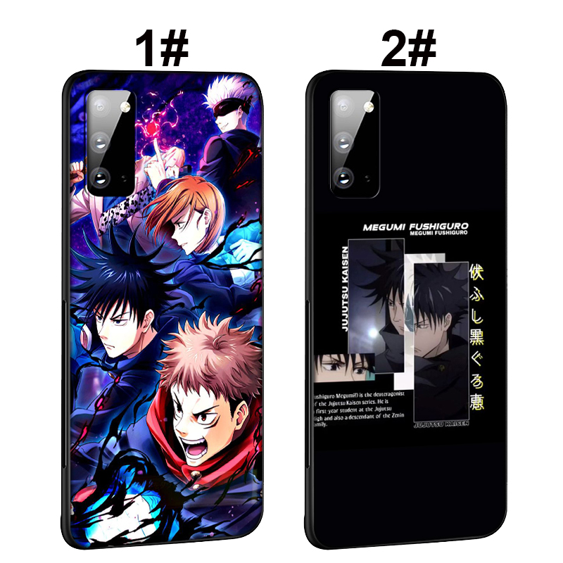 Ốp điện thoại silicon mềm hình Anime Jujutsu Kaisen Megumi Fushiguro GL47 cho Samsung Galaxy J2 J4 J5 J6 J7 Prime Plus J4+ J6+