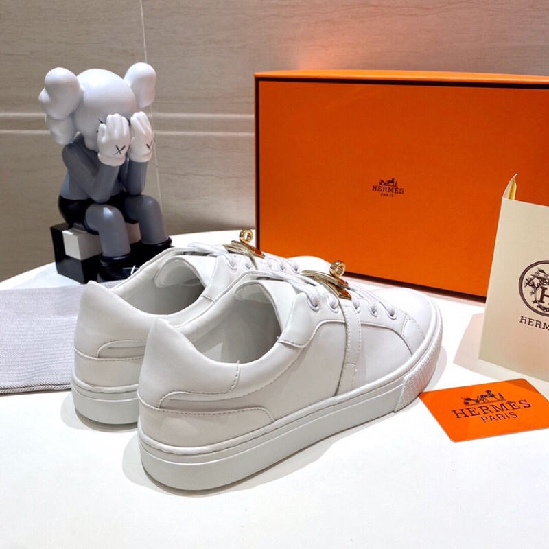 Giày trắng Hermes 2021 mới thu đông giới hạn cao nhất