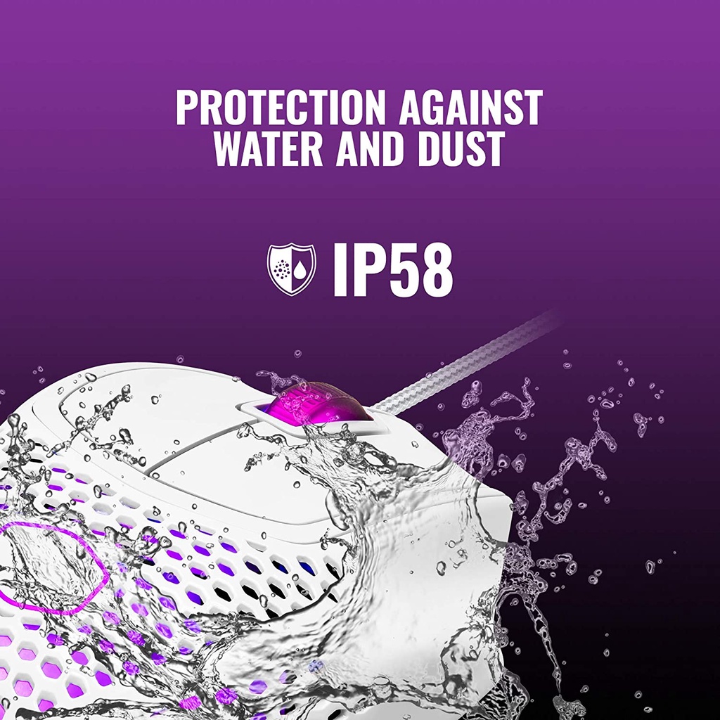 Chuột Cooler Master MM720 White  Siêu nhẹ 49g