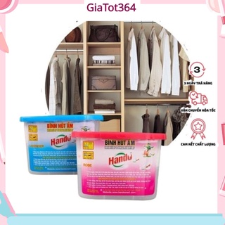 Hút ẩm tủ quần áo chống nồm nấm mốc do hơi ẩm hando 450ml