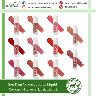 [TOP 1 UY TÍN] Son Kem Colourpop Lux Velvet Liquid Lipstick