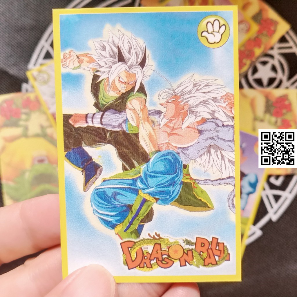 1459-R Thẻ Anime Dragon Ball 7 Viên Ngọc Rồng  tặng 1 lá đặt biệt khi mua 20 lá