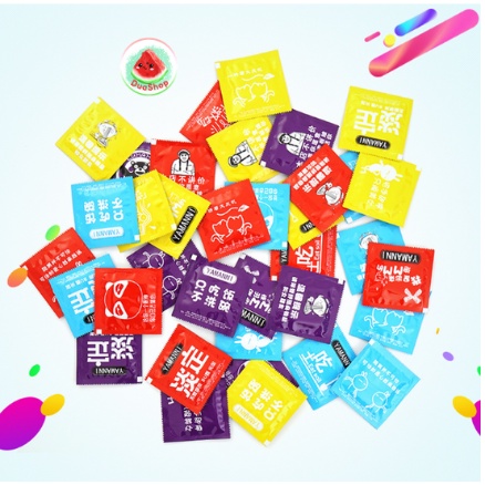 🍉 Khăn ướt gói vuông mini hình BCS DUASHOP