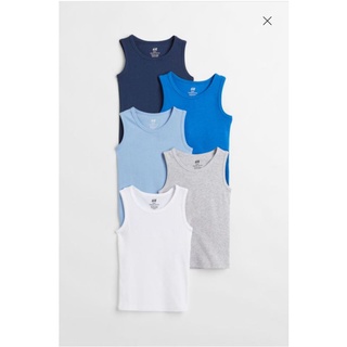 ()Set 5 áo ba lỗ thoáng mát H&M auth