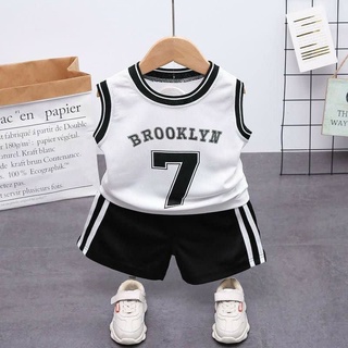Bộ brooklyn phong cách sports cho bé trai