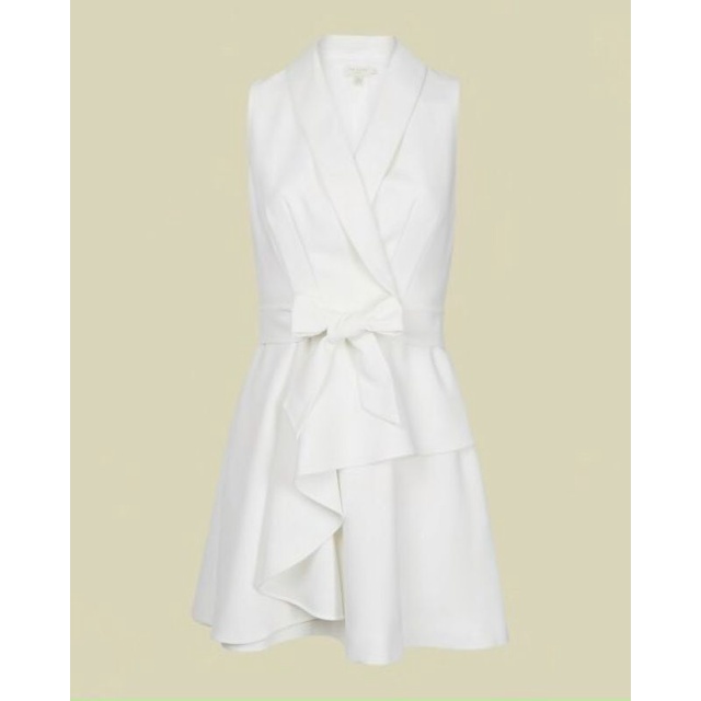 đầm Tiered sleeveless dress