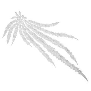 Tấm Vải Ren Thêu Hình Lông Công Đuôi Công Trang Trí Nội Thất