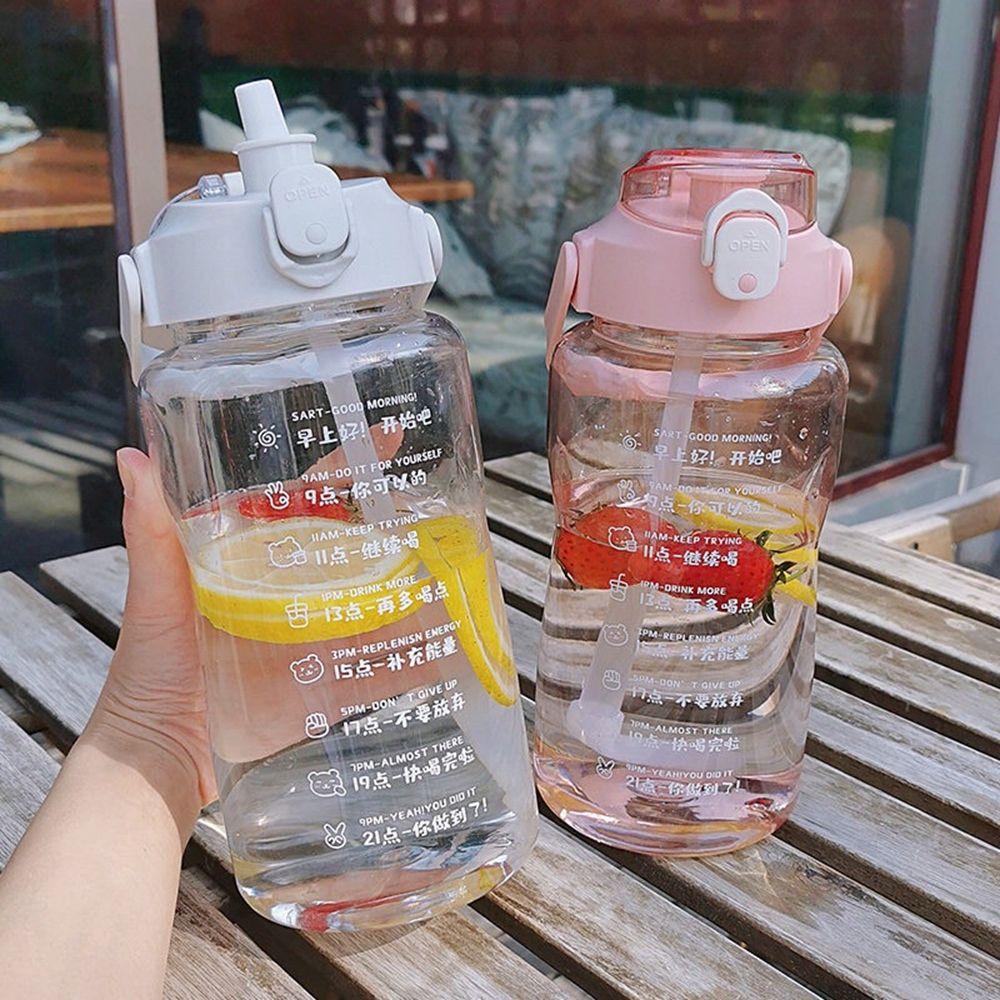 YIYU Bình Đựng Nước 2000ML Có Nắp Đậy Tiện Dụng