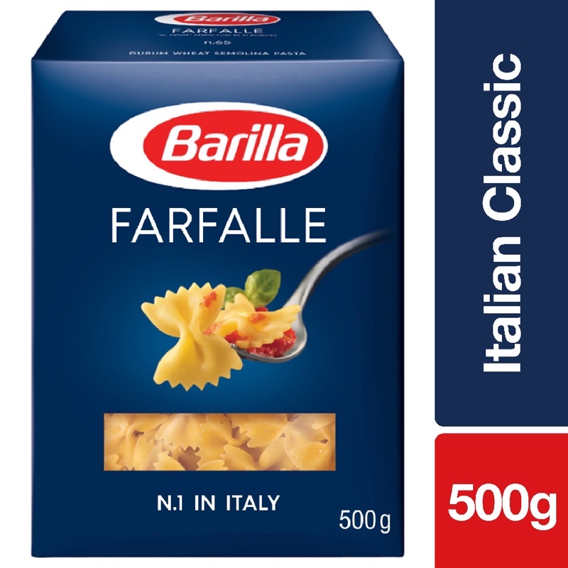 Barilla - Mì nơ Farfalle n.65 – hộp 500gr