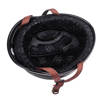 Mũ bảo hiểm nửa đầu Napoli N120 màu ĐEN NHÁM, nón bảo hiểm đua ngựa nửa đầu GANGSTER