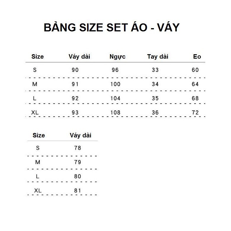 W041423 - Set váy và chân váy hàng nhập