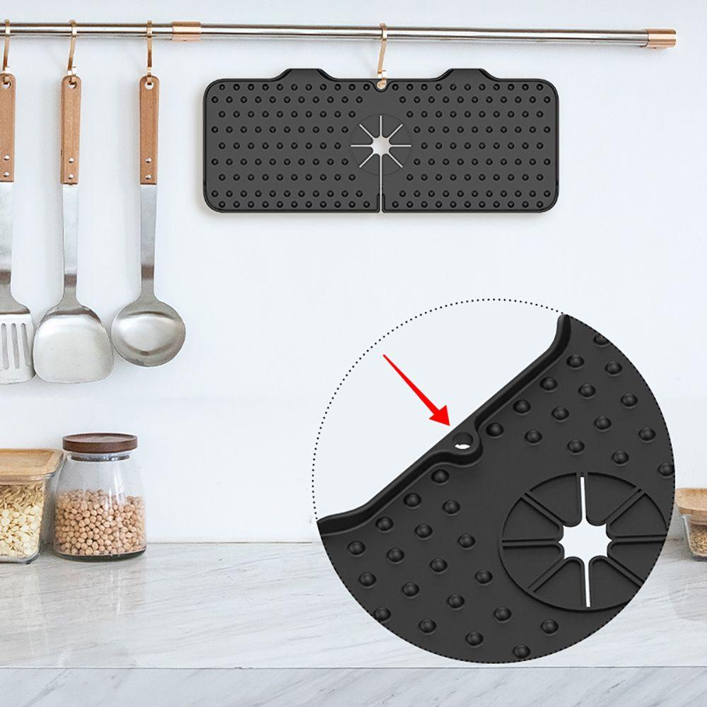 PISTA Thảm Silicone Lót Vòi Nước Bồn Rửa Chén