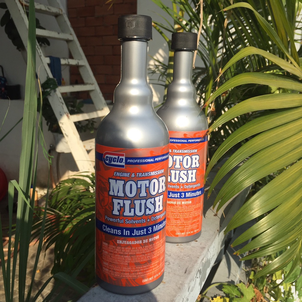 Dung Dịch Súc Rửa Động Cơ Ô Tô Máy Xăng và Ô Tô Máy Dầu Diesel CYCLO MOTOR FLUS 433 ml