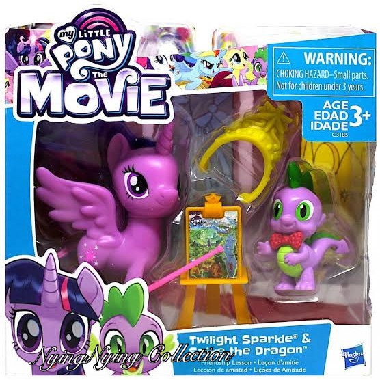 Mô Hình Nhân Vật Phim My Little Pony The Twilight Sparkle & Spike C3185