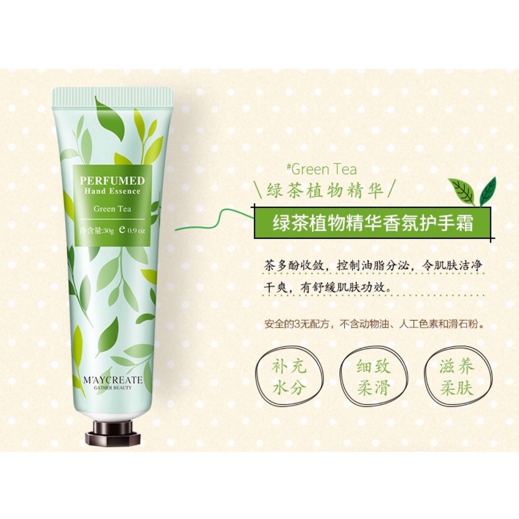 Kem dưỡng da tay giảm khô nẻ, bong tróc da khi thời tiết hanh khô, giúp da mềm mại, mùi hương nhẹ