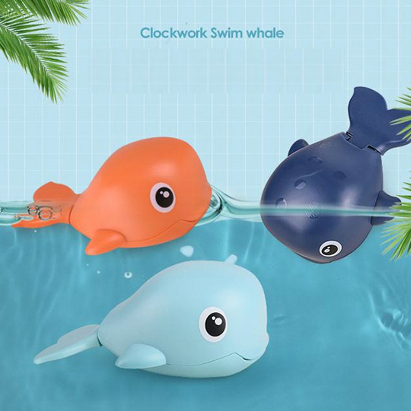 Đồ Chơi Lên Dây Cót Hình Cua / Cá Dễ Thương Cho Bé Chơi Khi Tắm