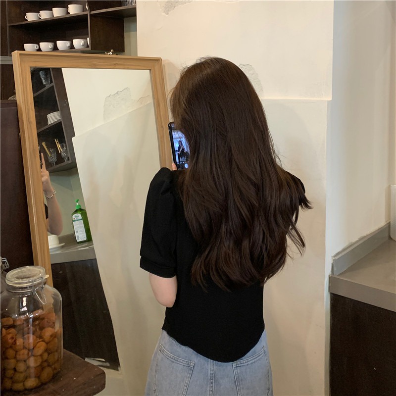 NRVP Áo Sơ Mi Dáng Rộng Thời Trang Hàn Quốc Cá Tính Cho Nữ