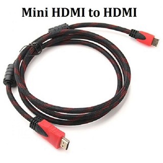 Cáp Mini HDMI kết nối máy ảnh, Camera ra Tivi dài 1.5m -dc330