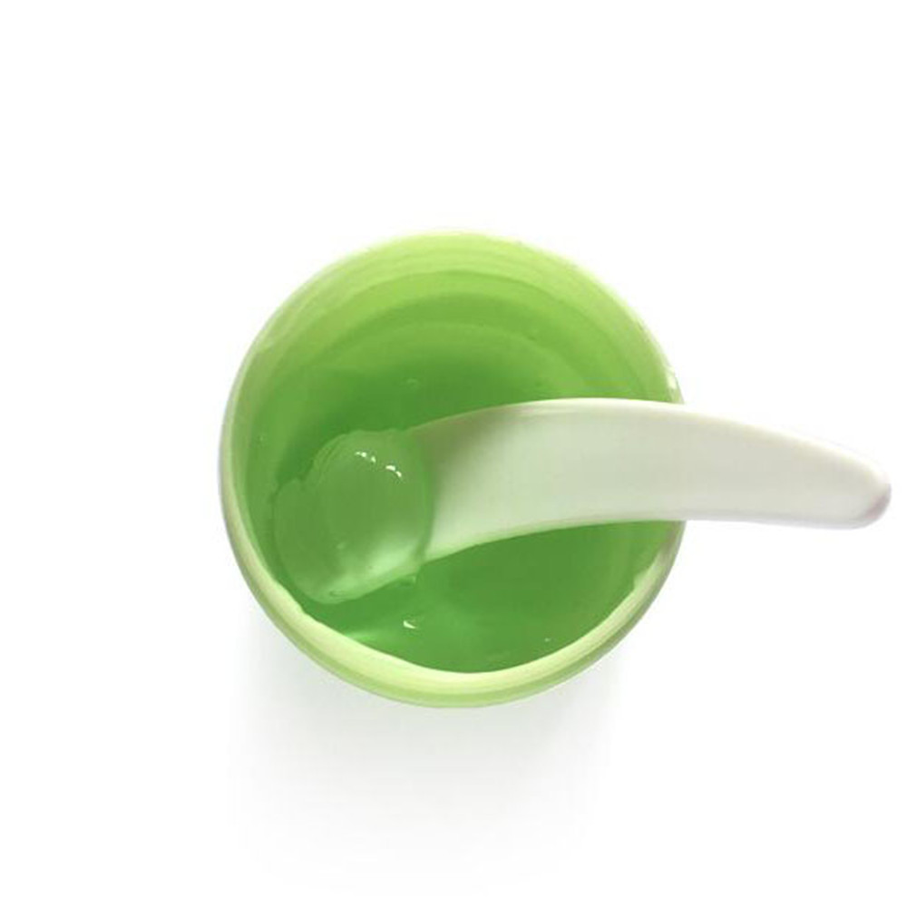 Set 10 Muỗng Lấy Kem / Mỹ Phẩm Trang Điểm Hình Trăng Khuyết Nhỏ Màu Trơn Đẹp Mắt