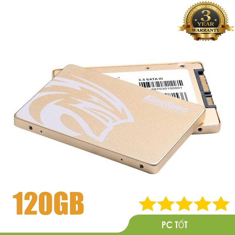 [Mã 255ELSALE giảm 7% đơn 300K] Ổ cứng SSD KingSpec 120Gb Sata III - Chính hãng Mai Hoàng | BigBuy360 - bigbuy360.vn