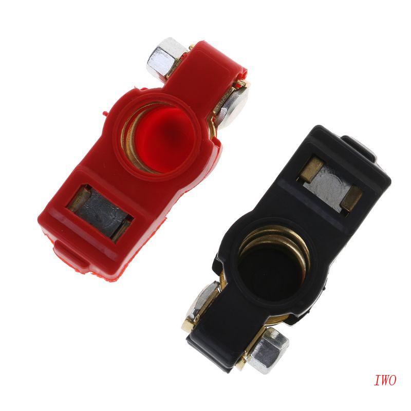 1 Cặp Kẹp Đầu Cuối Bình Ắc Quy Tháo Lắp Nhanh Bằng Đồng Cho Xe Hơi