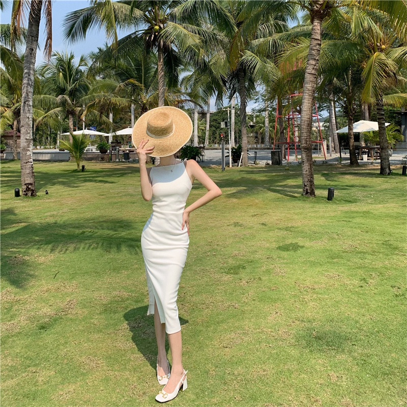 Đầm IELGY hở vai phong cách Pháp cổ điển thanh lịch cho nữ