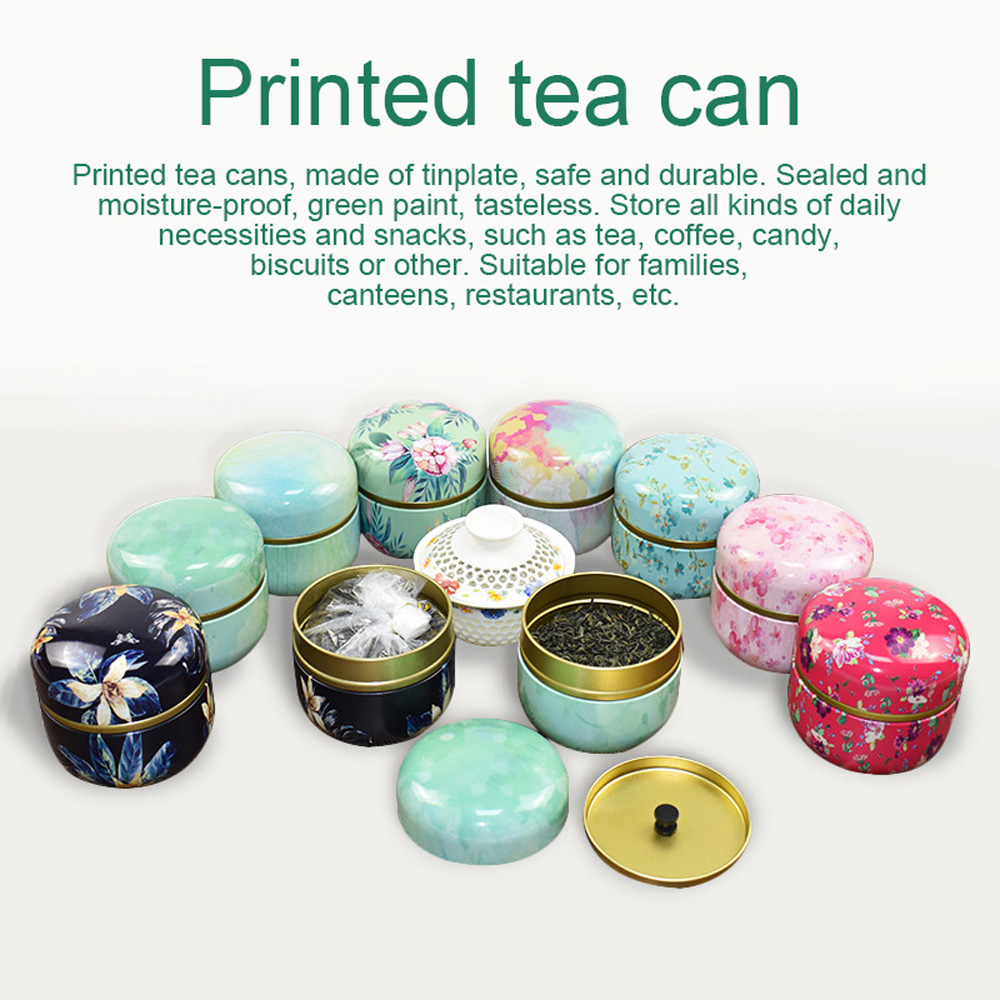 Hộp Đựng Trà Có Nắp Đậy Kiểu Dáng Dễ Thương Xinh Xắn