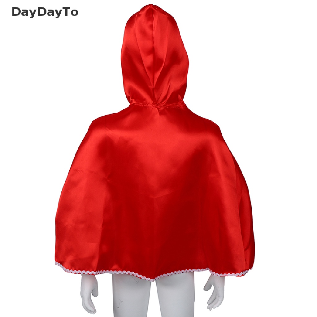 Áo Choàng Hóa Trang Công Chúa Quàng Khăn Đỏ Cho Bé Gái